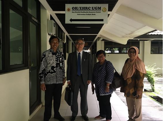 Director Park of RIGST visited to Center for Biotechnology of Gadjah Mada University