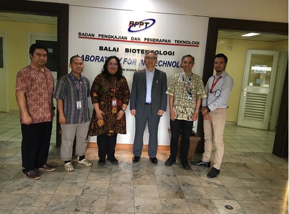 Director Park visited to Badan Pengkajian Dan Penerapan Teknologi in Indonesian